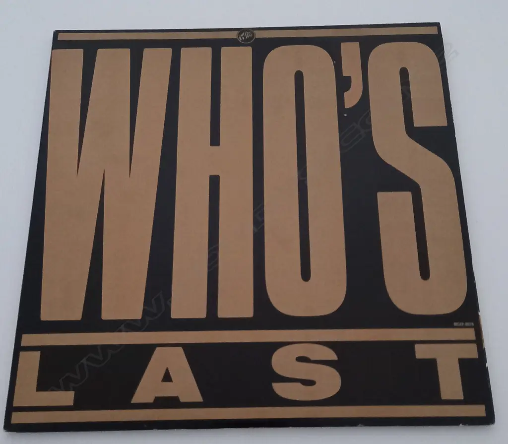 The Who, Who's Last, (Double Album) Image 1++